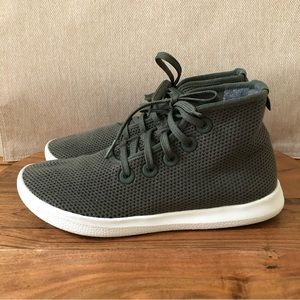 Allbirds Tree Toppers Hi Top Ankle Sneaker Comfort Shoes Forest Green Women’s 9